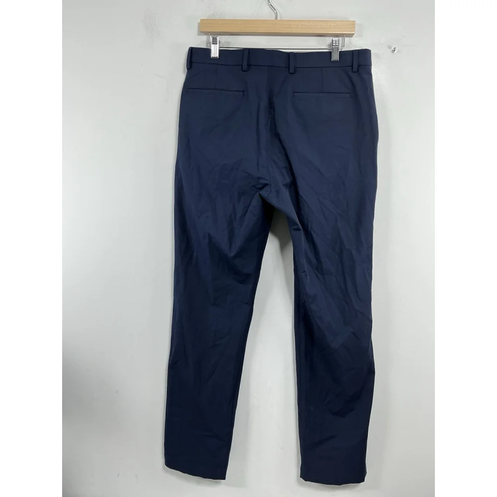 Mens Excellent Condition Michael Kohrs Classic Fit Dress Pants 33x32 Navy